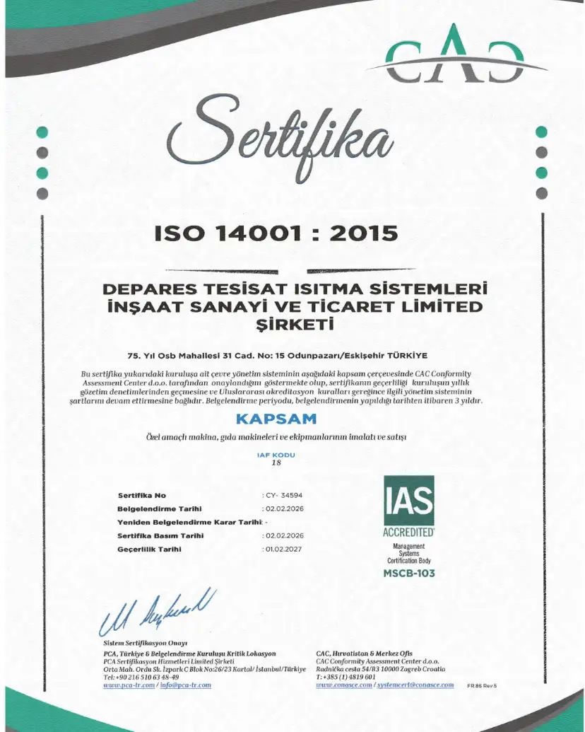 Depares Proved Its Internatıonal Valıdıty Once Agaın By Renewıng Its Qualıty Management System Certıfıcates