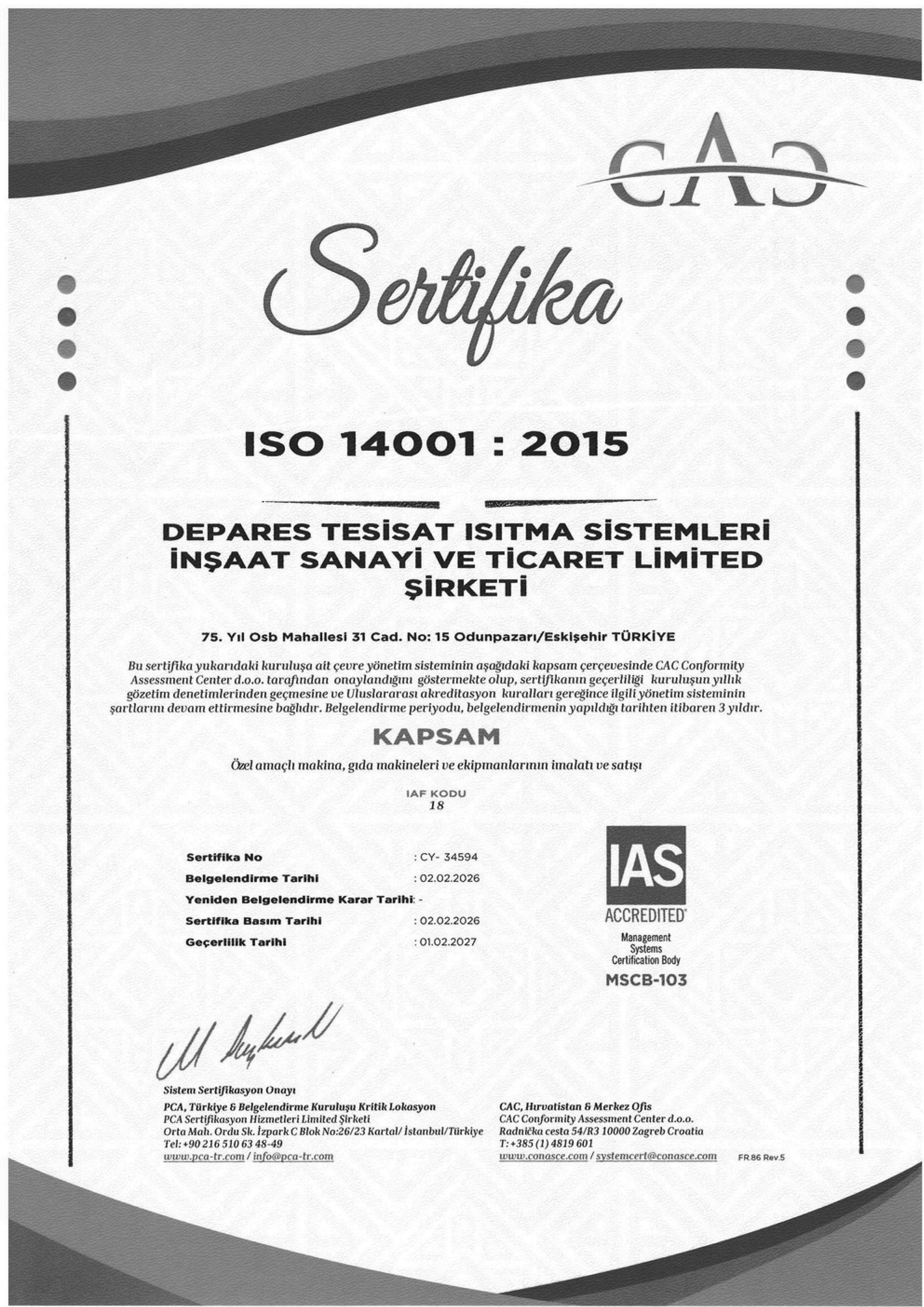 ISO 140001